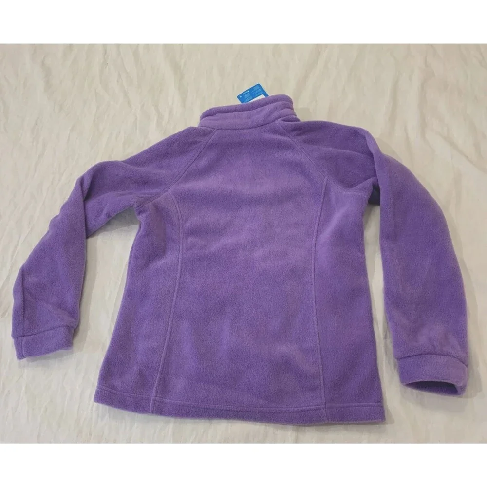 NWT COLUMBIA GIRLS BENTON SPRINGS FLEECE JACKET SIZE L 14/16